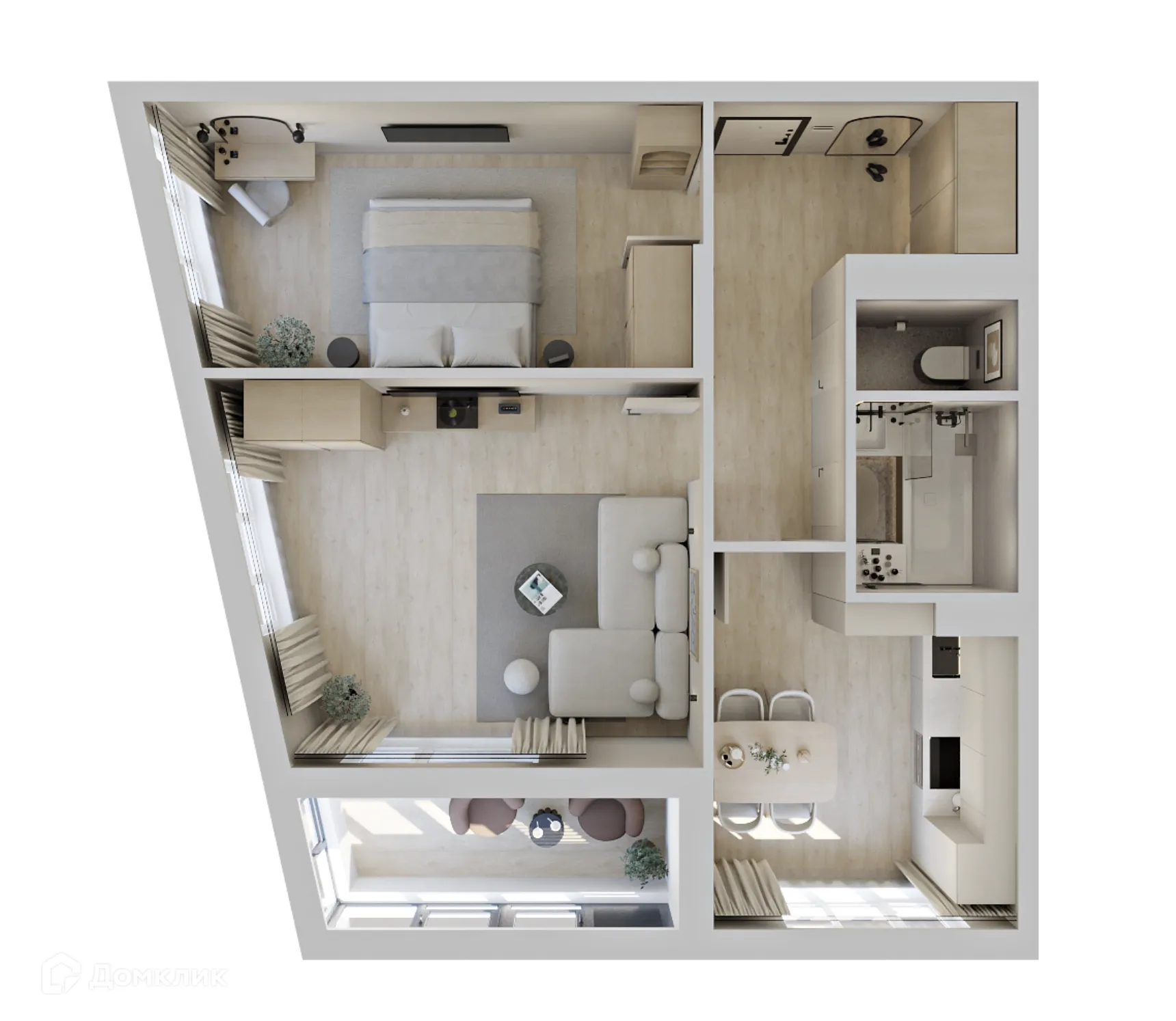 Фото квартиры в ЖК Текта Вью