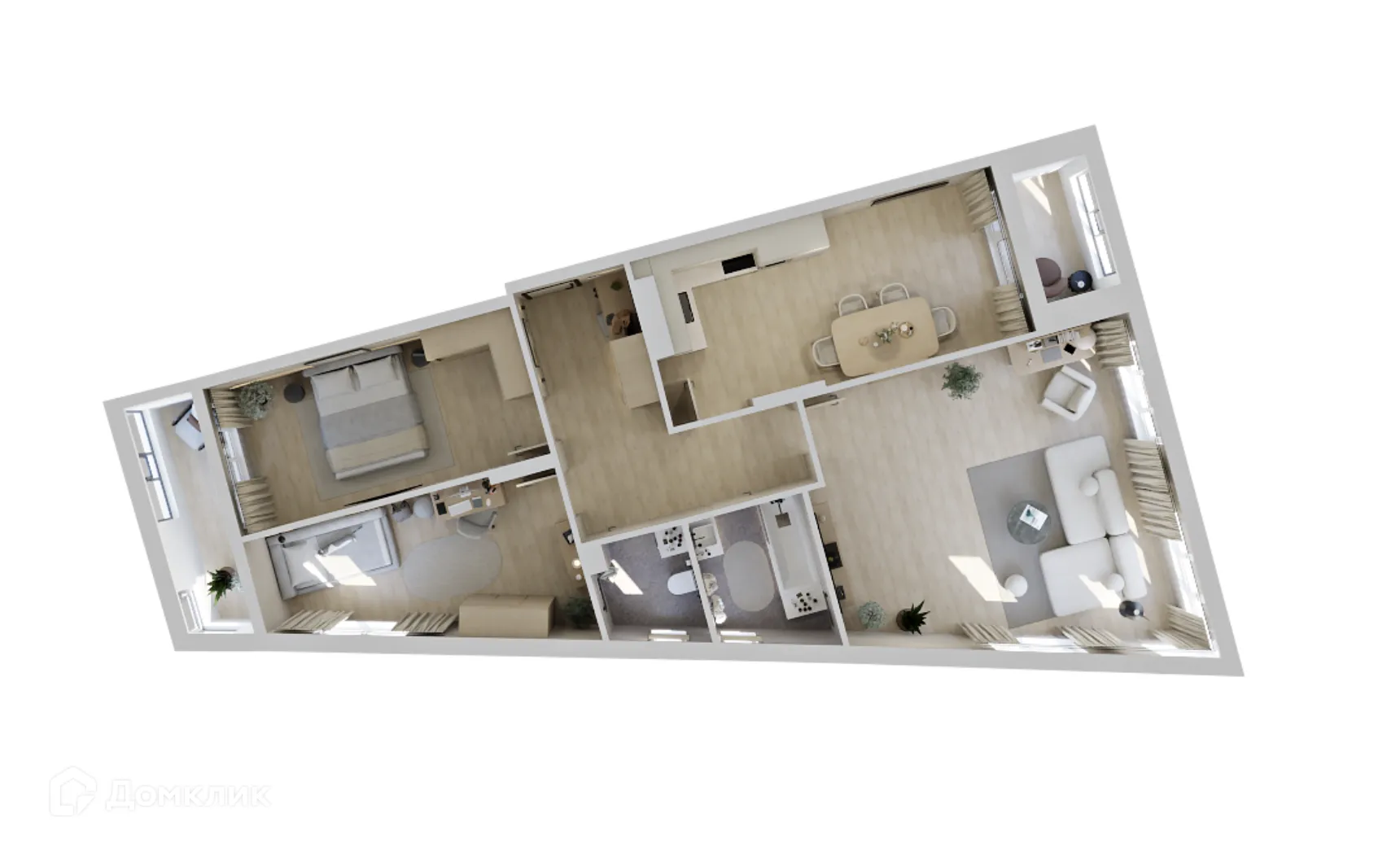 Фото квартиры в ЖК Текта Вью