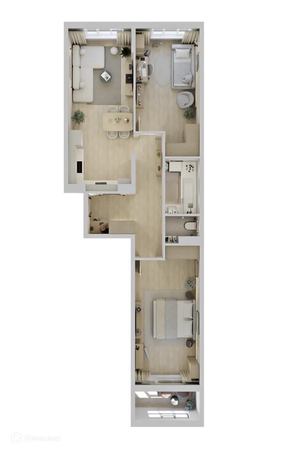 Фото квартиры в ЖК Текта Вью