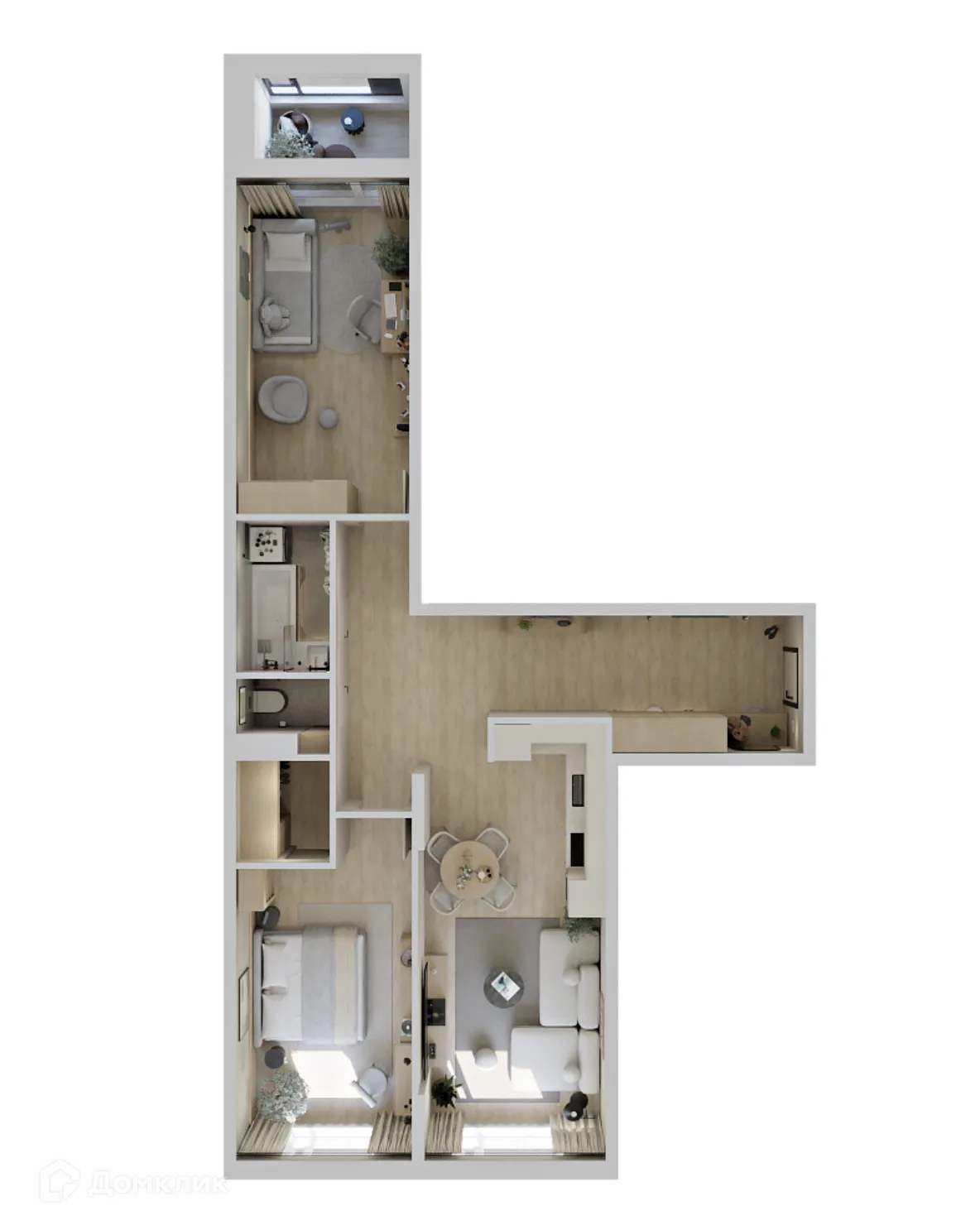 Фото квартиры в ЖК Текта Вью