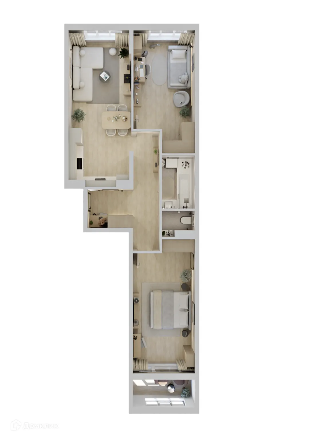 Фото квартиры в ЖК Текта Вью