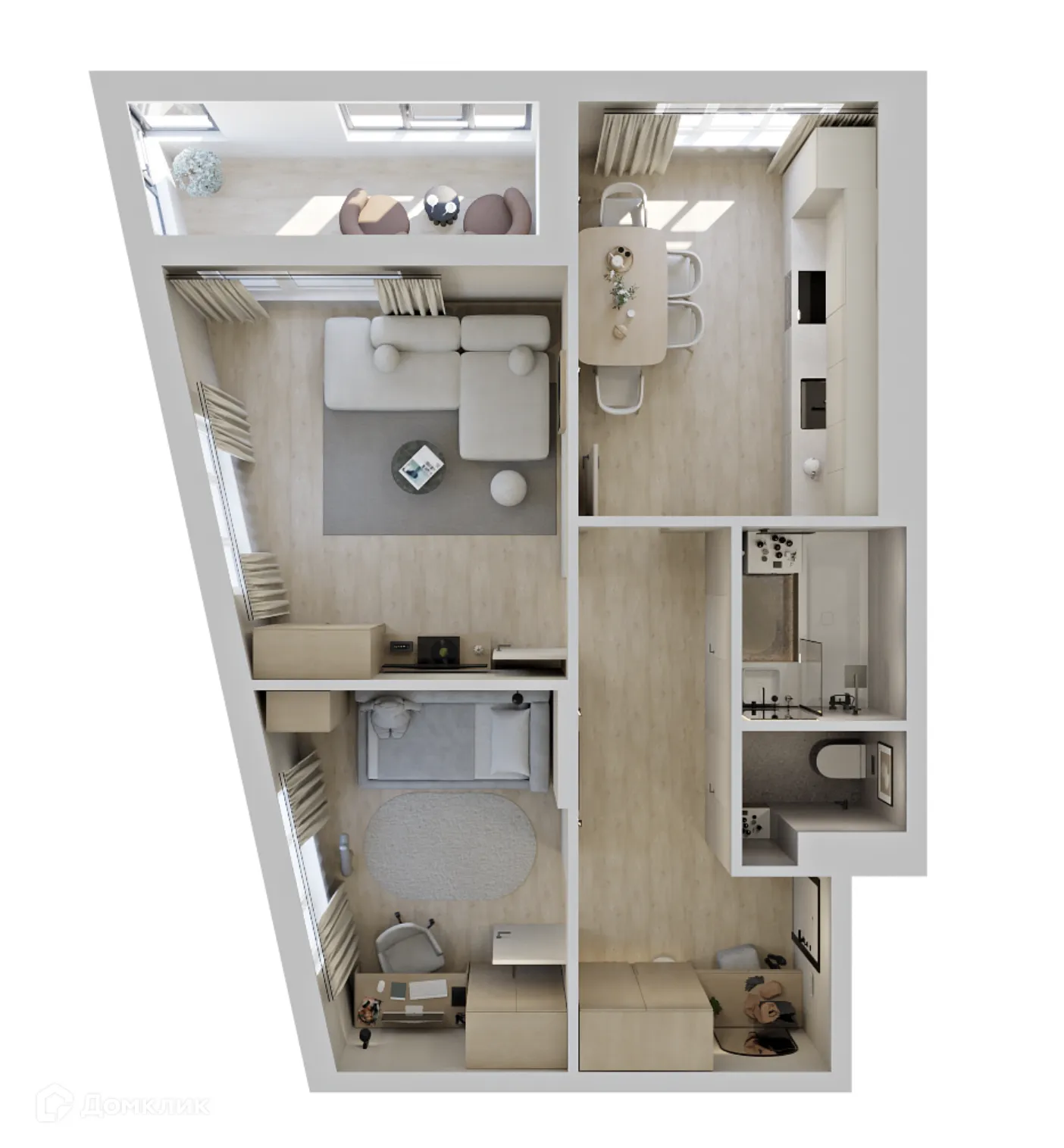 Фото квартиры в ЖК Текта Вью