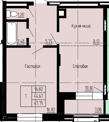 Фото квартиры в ЖК по ул. Семена Данилова