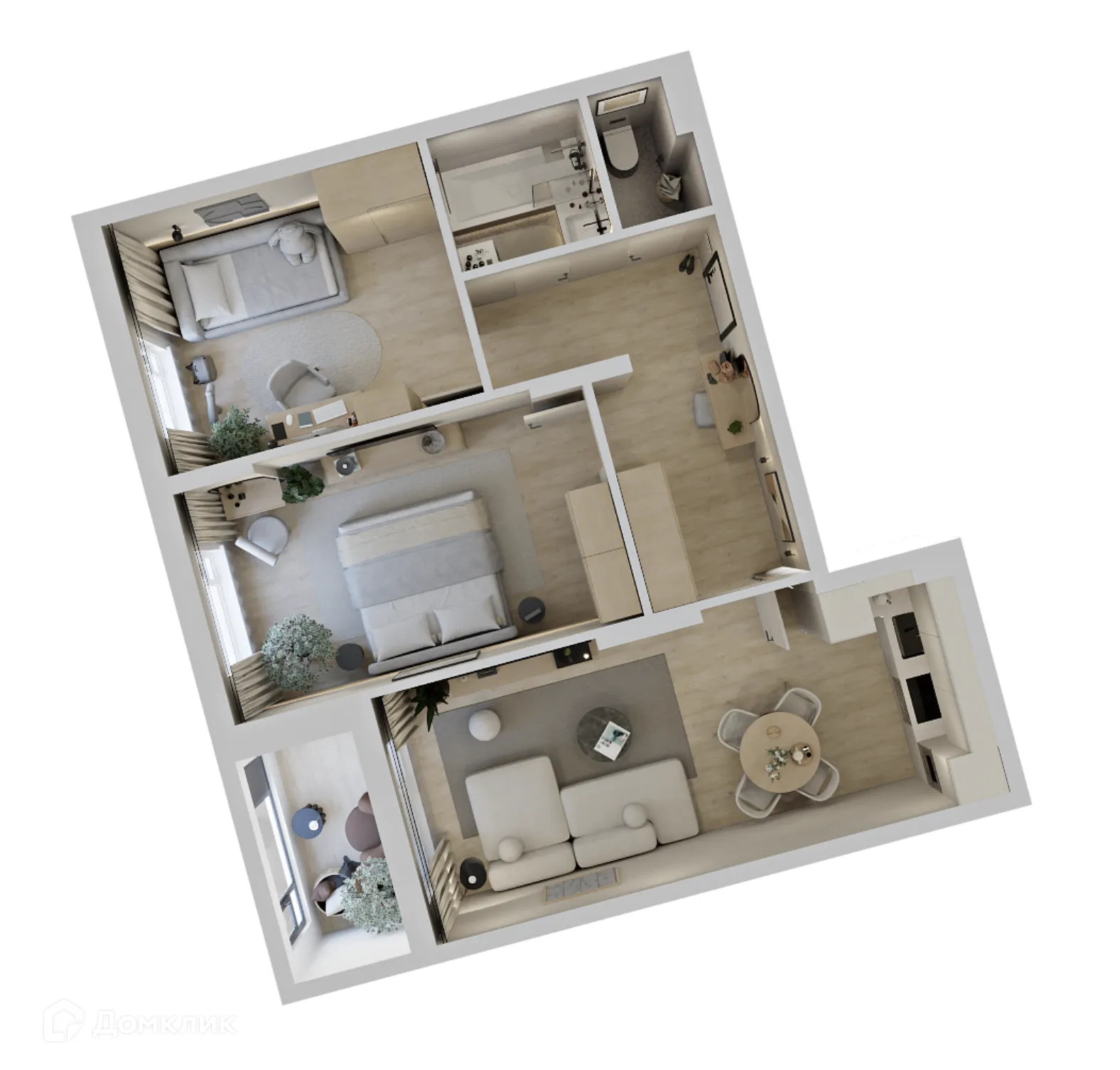 Фото квартиры в ЖК Текта Вью