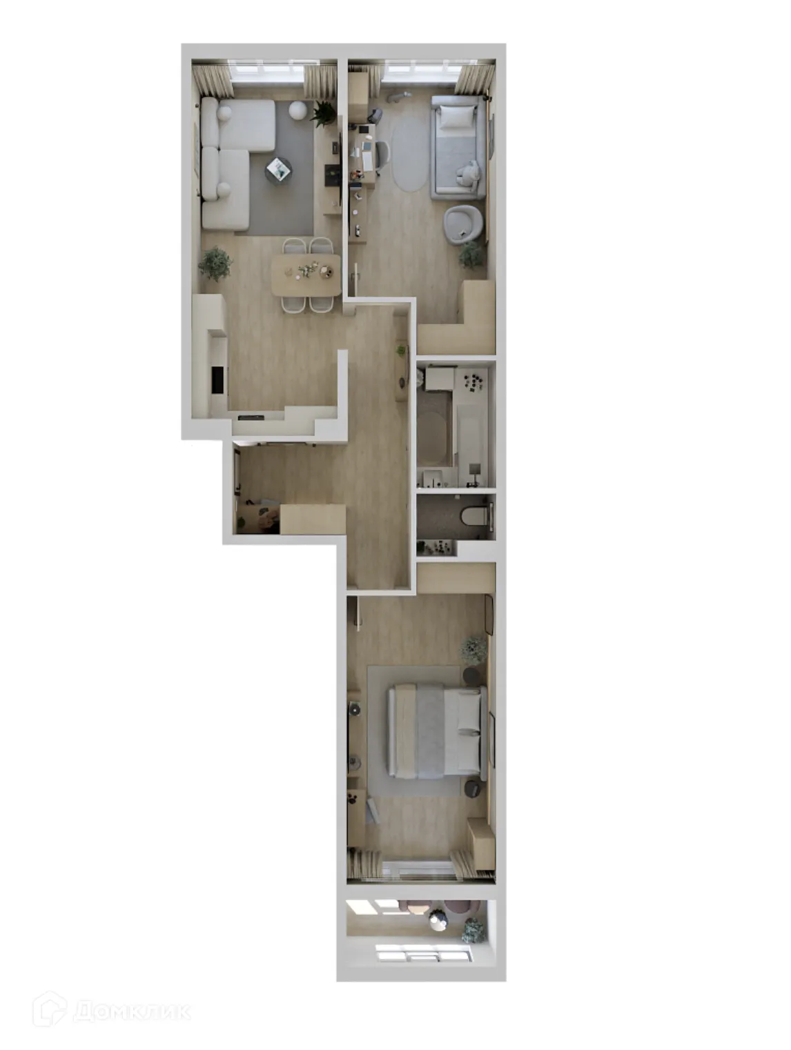 Фото квартиры в ЖК Текта Вью