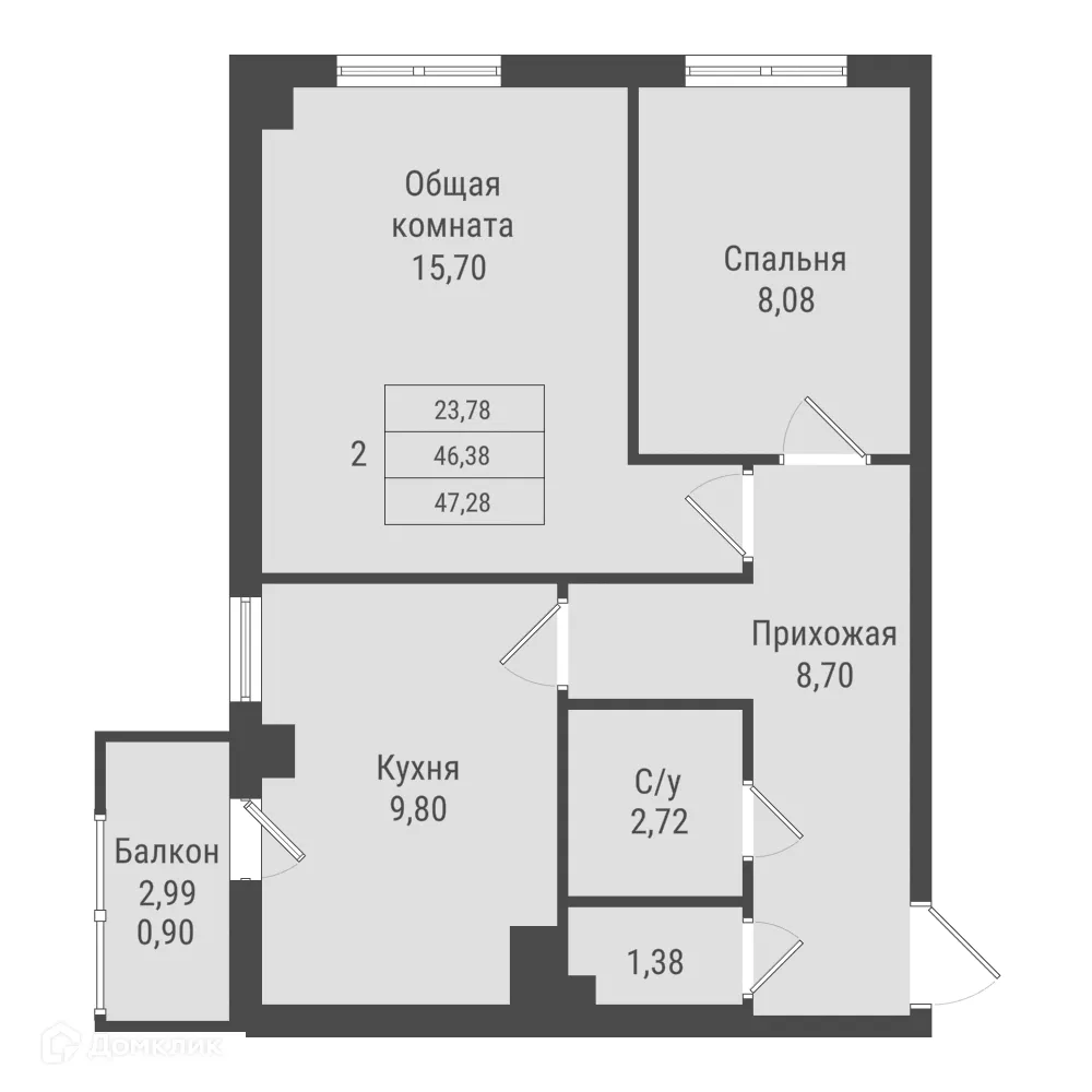Фото квартиры в ЖК по ш. Окружное
