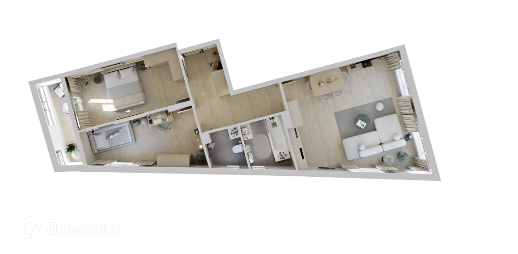 Фото квартиры в ЖК Текта Вью