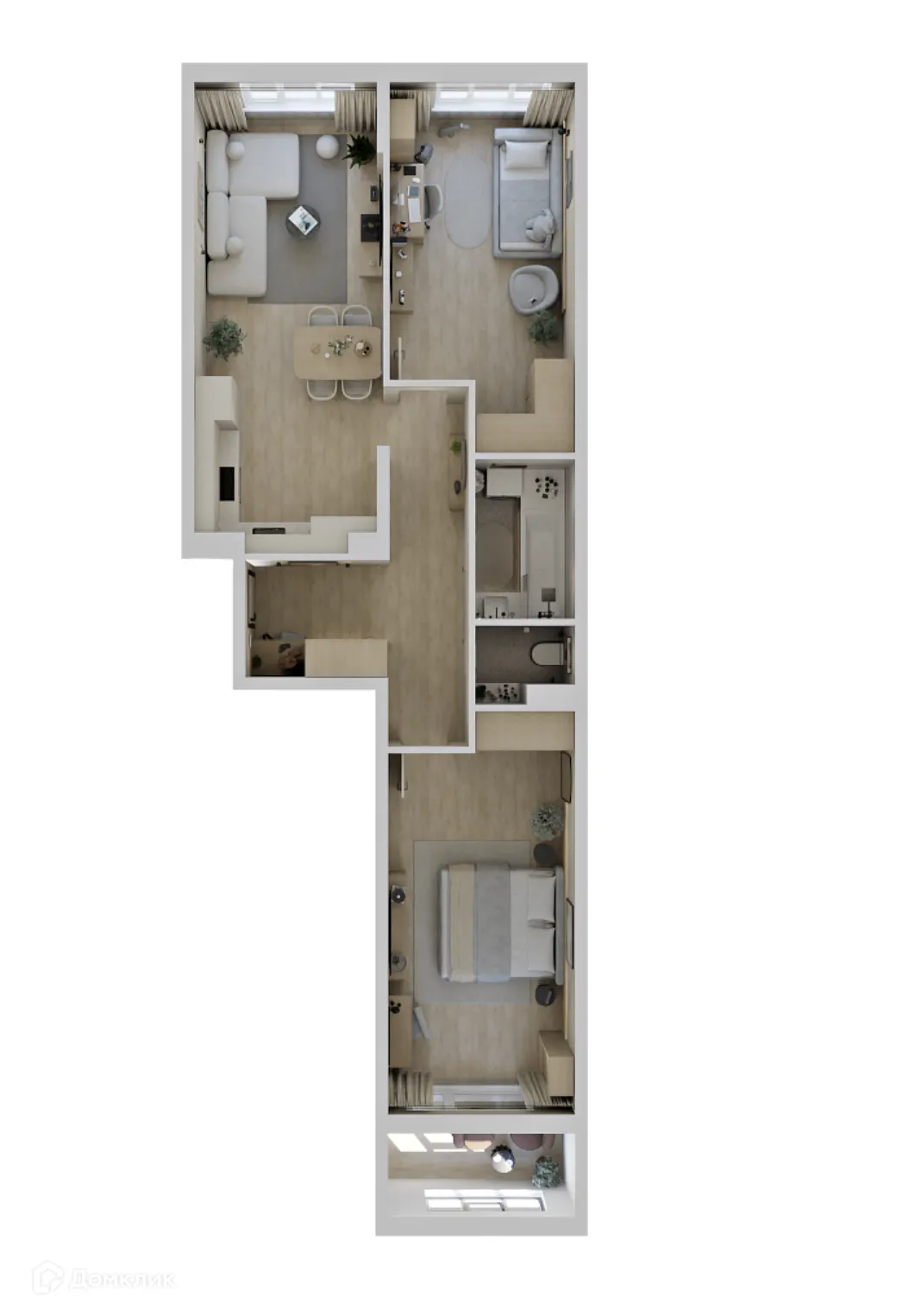 Фото квартиры в ЖК Текта Вью