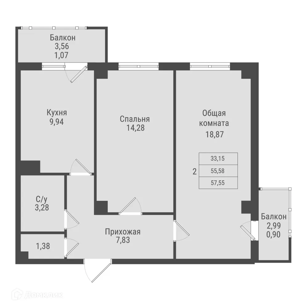 Фото квартиры в ЖК по ш. Окружное