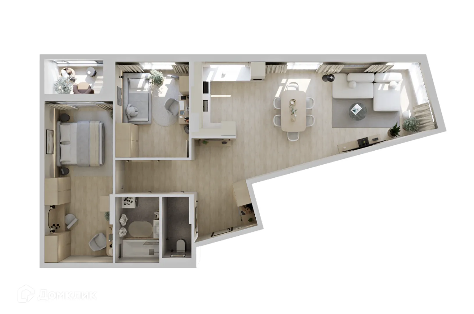 Фото квартиры в ЖК Текта Вью