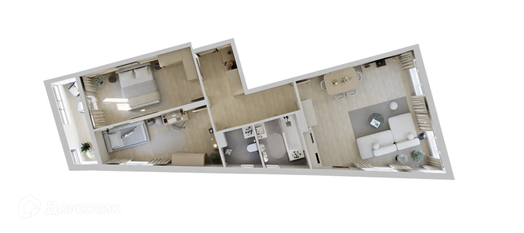 Фото квартиры в ЖК Текта Вью