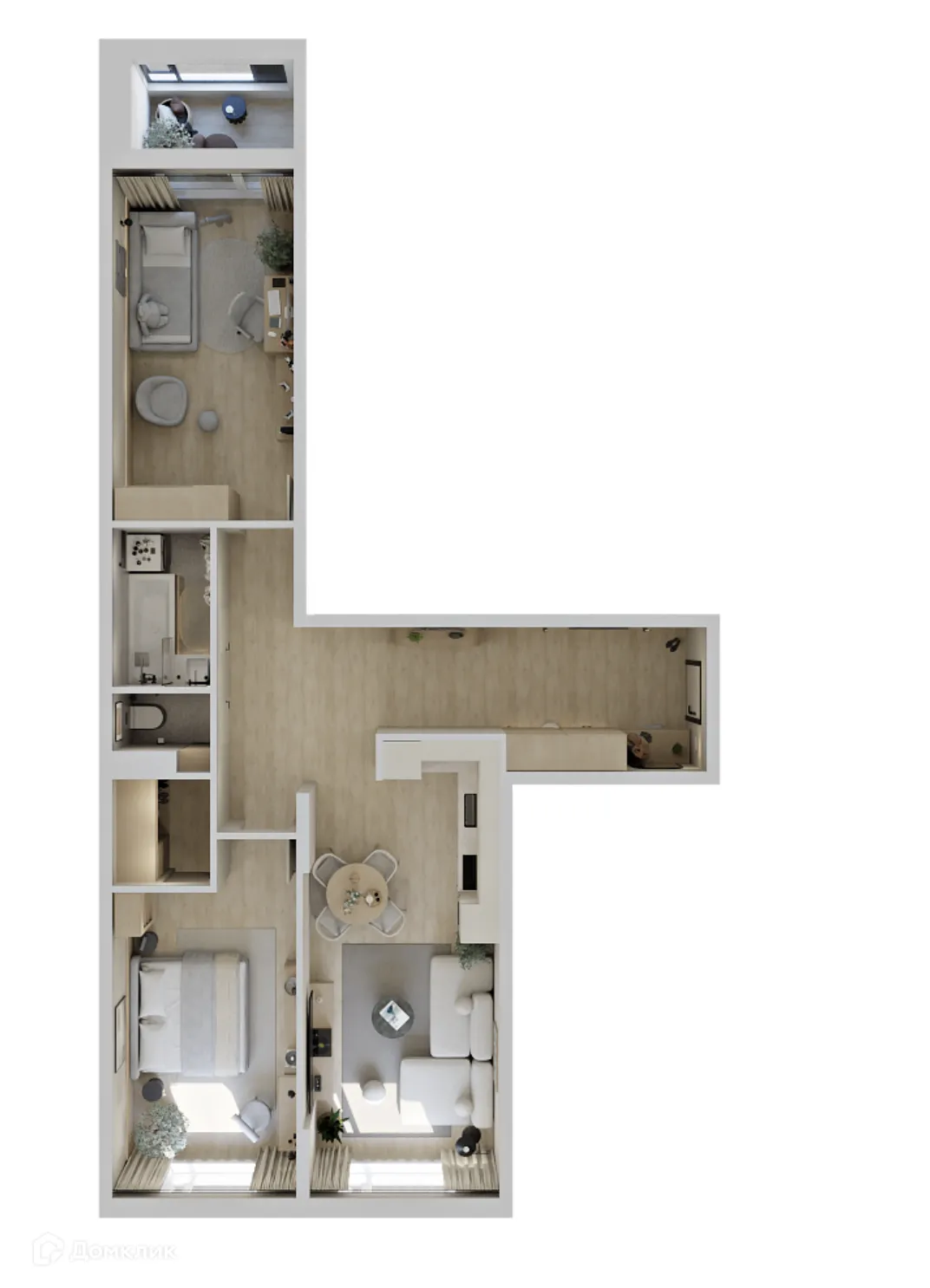 Фото квартиры в ЖК Текта Вью