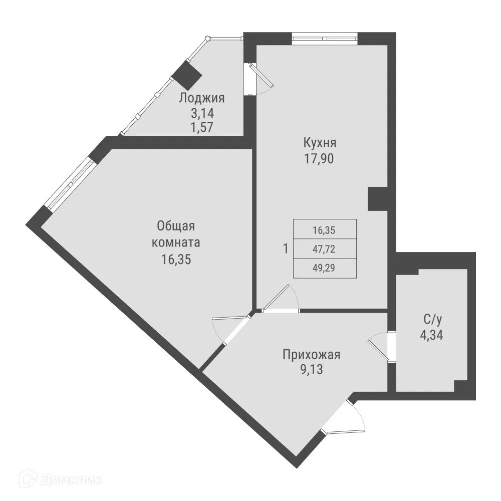 Фото квартиры в ЖК по ш. Окружное