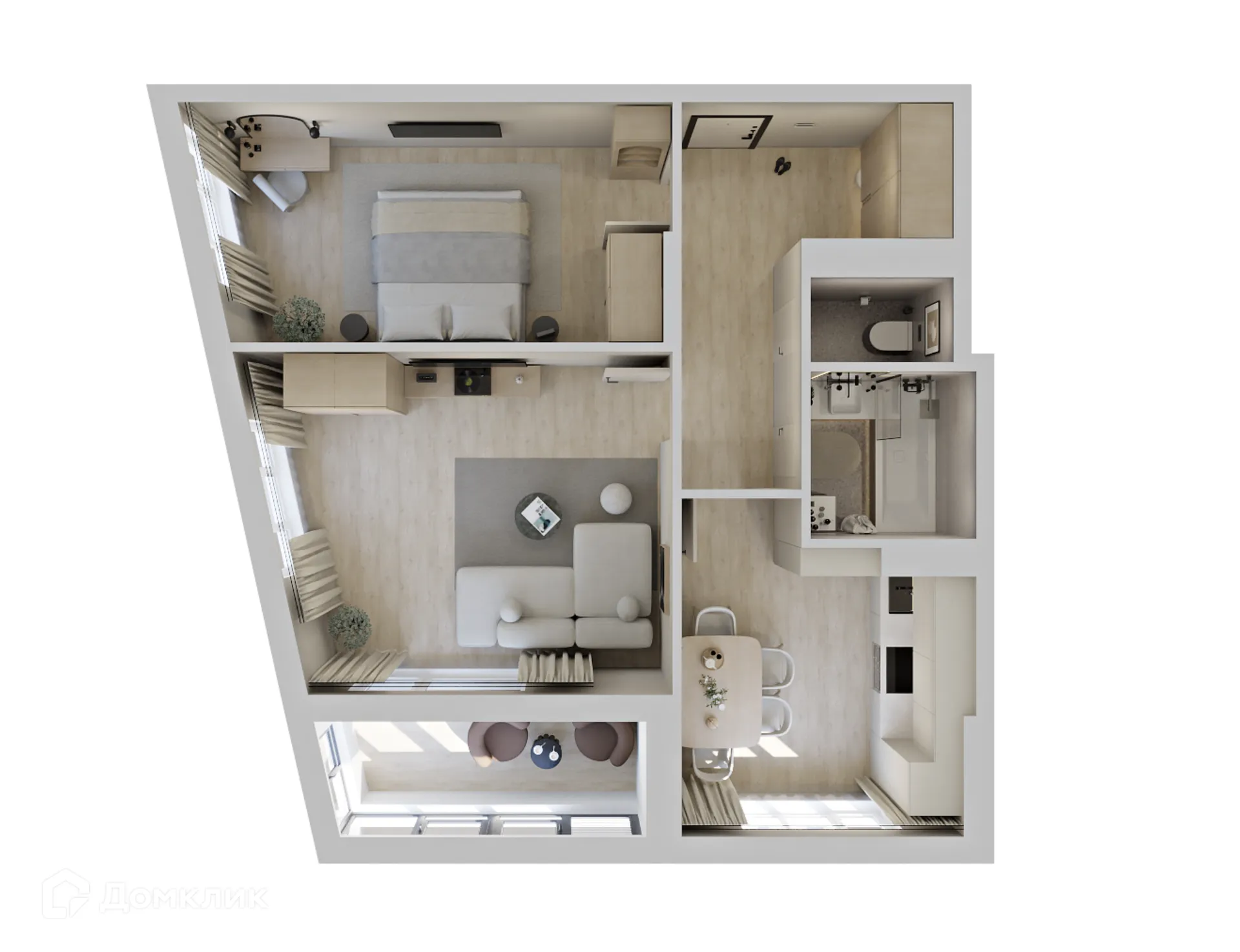 Фото квартиры в ЖК Текта Вью