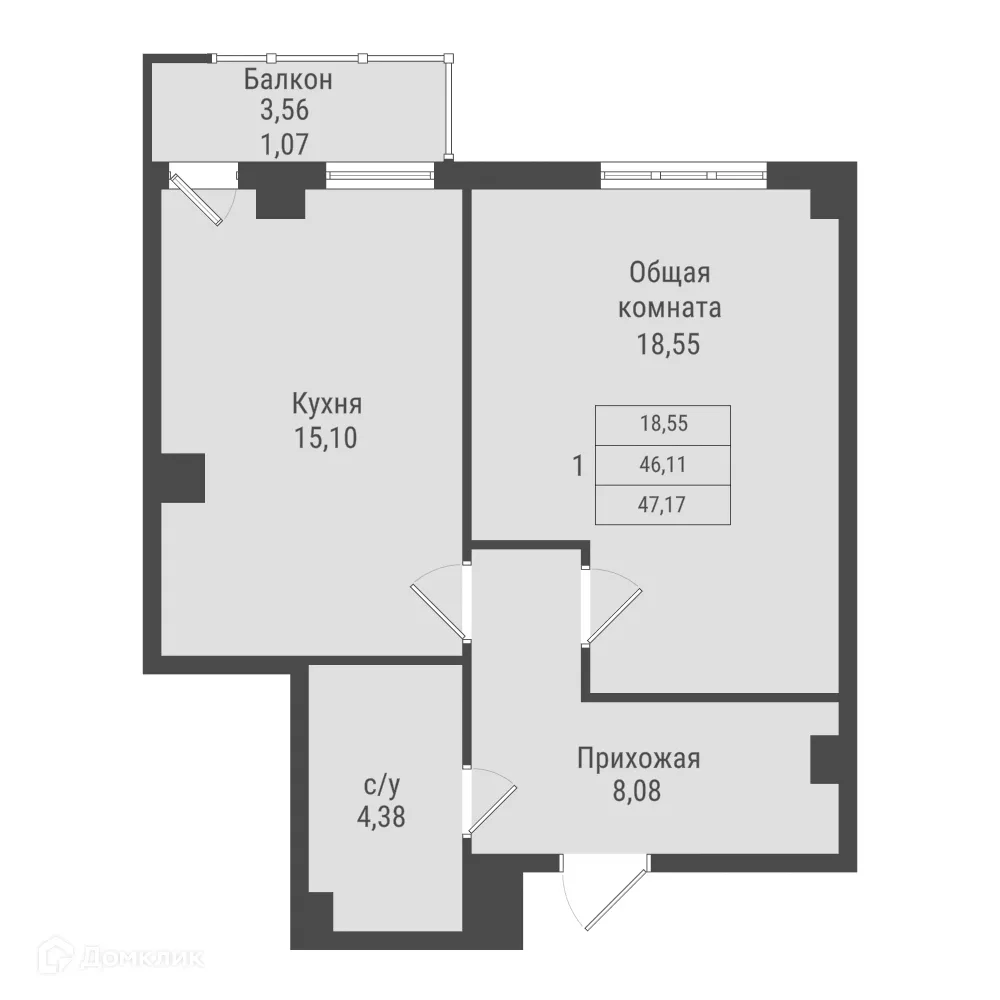 Фото квартиры в ЖК по ш. Окружное