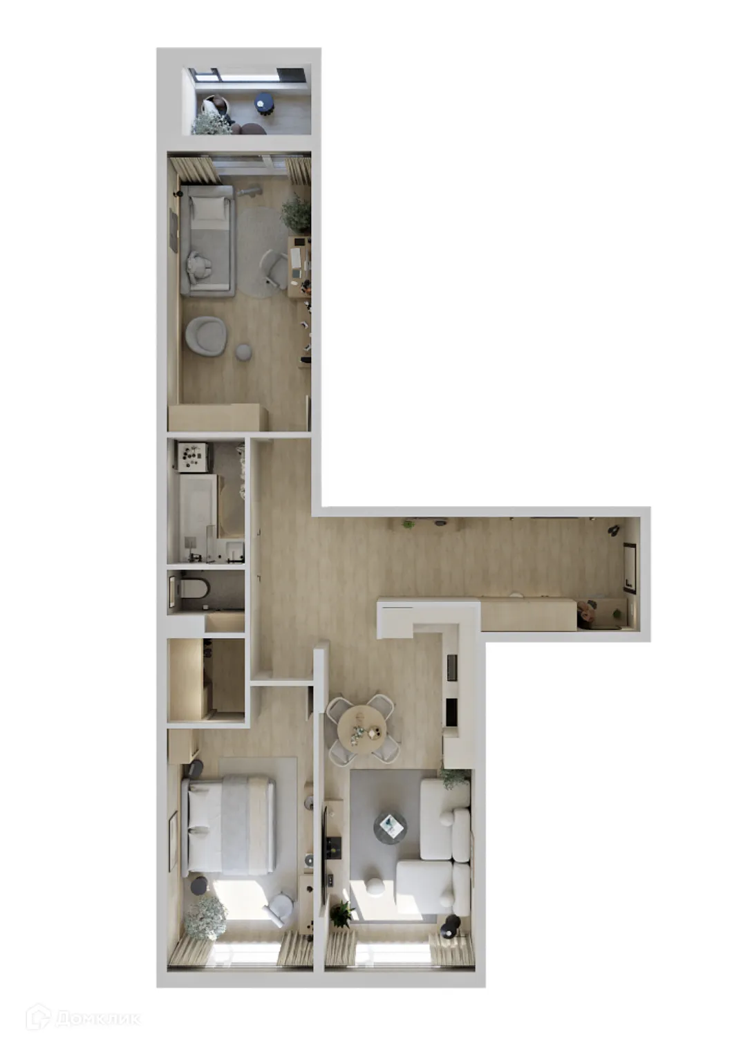 Фото квартиры в ЖК Текта Вью