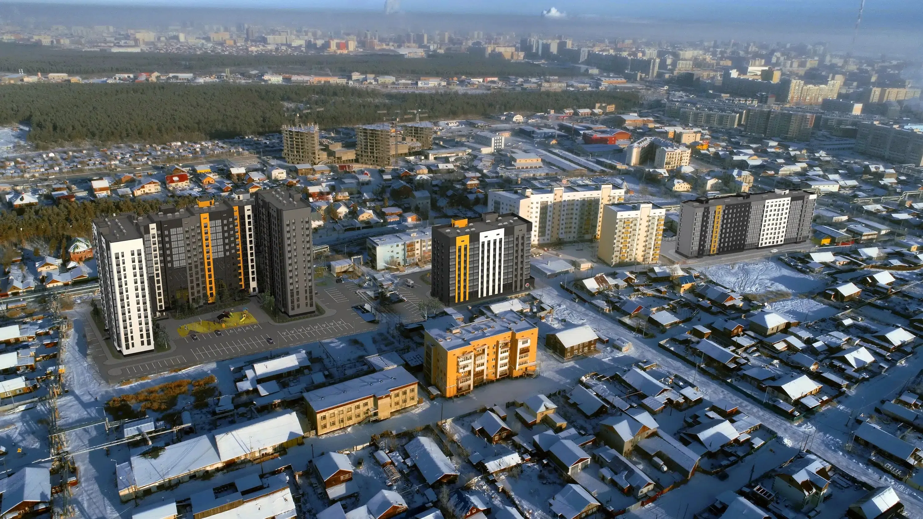 Фото квартиры в ЖК в квартале 78 г. Якутска