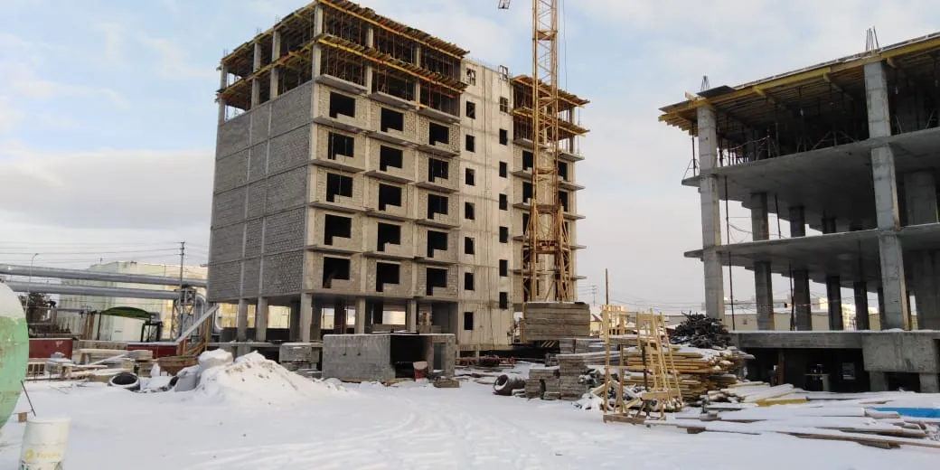 ЖК в квартале 78 г. Якутска ход строительства