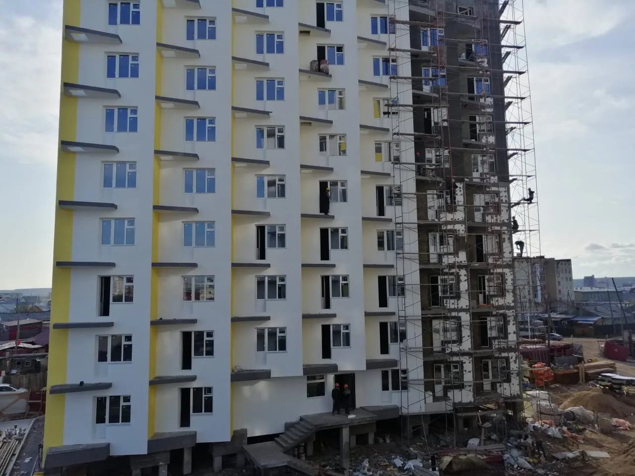 ЖК в квартале 78 г. Якутска ход строительства