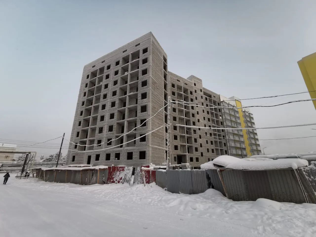 ЖК в квартале 78 г. Якутска ход строительства