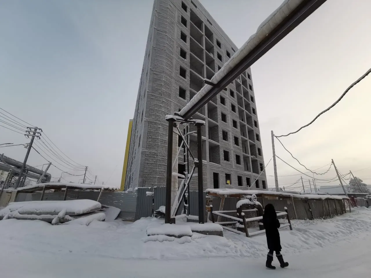 ЖК в квартале 78 г. Якутска ход строительства