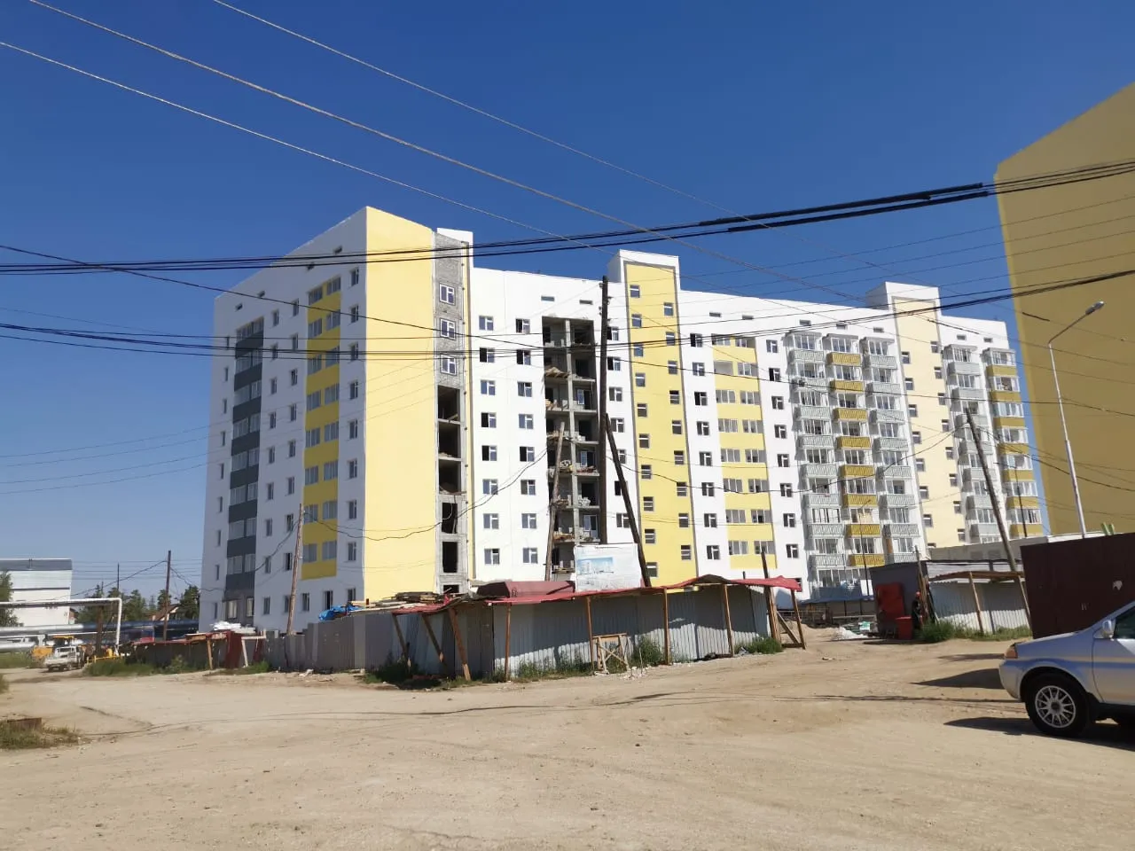 ЖК в квартале 78 г. Якутска ход строительства