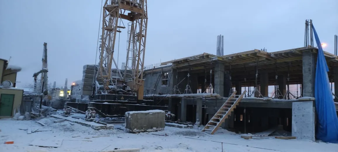 ЖК в квартале 78 г. Якутска ход строительства