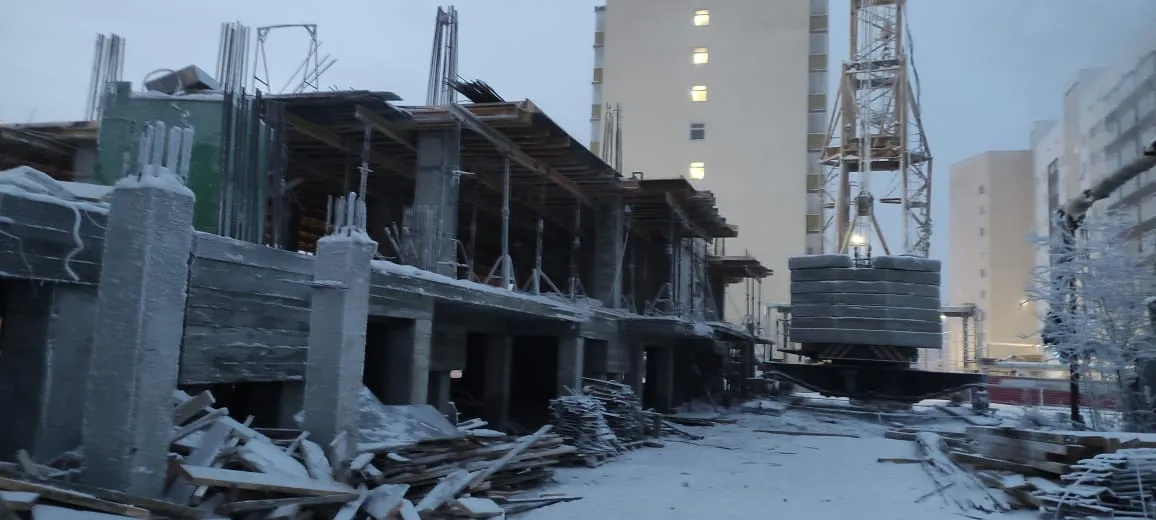 ЖК в квартале 78 г. Якутска ход строительства