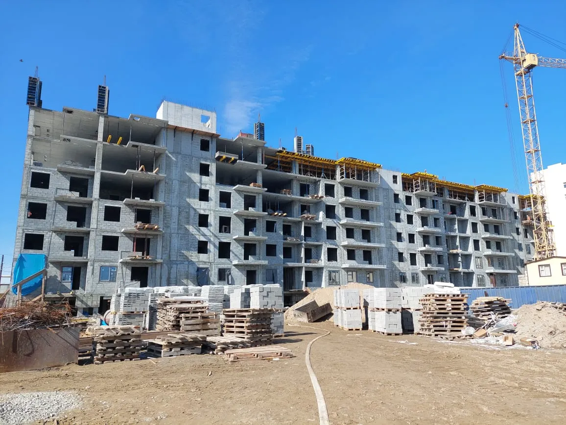 ЖК в квартале 78 г. Якутска ход строительства