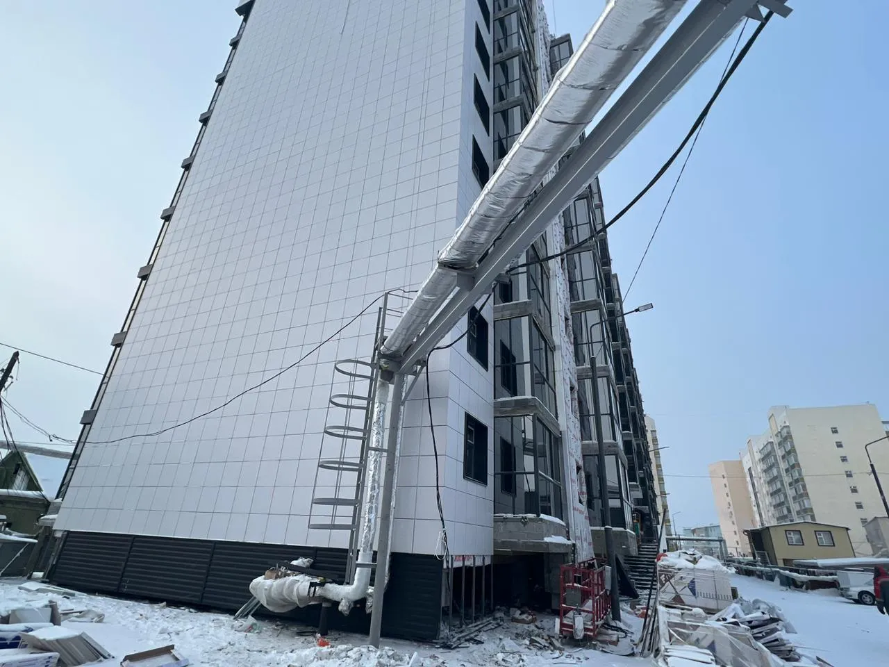 ЖК в квартале 78 г. Якутска ход строительства