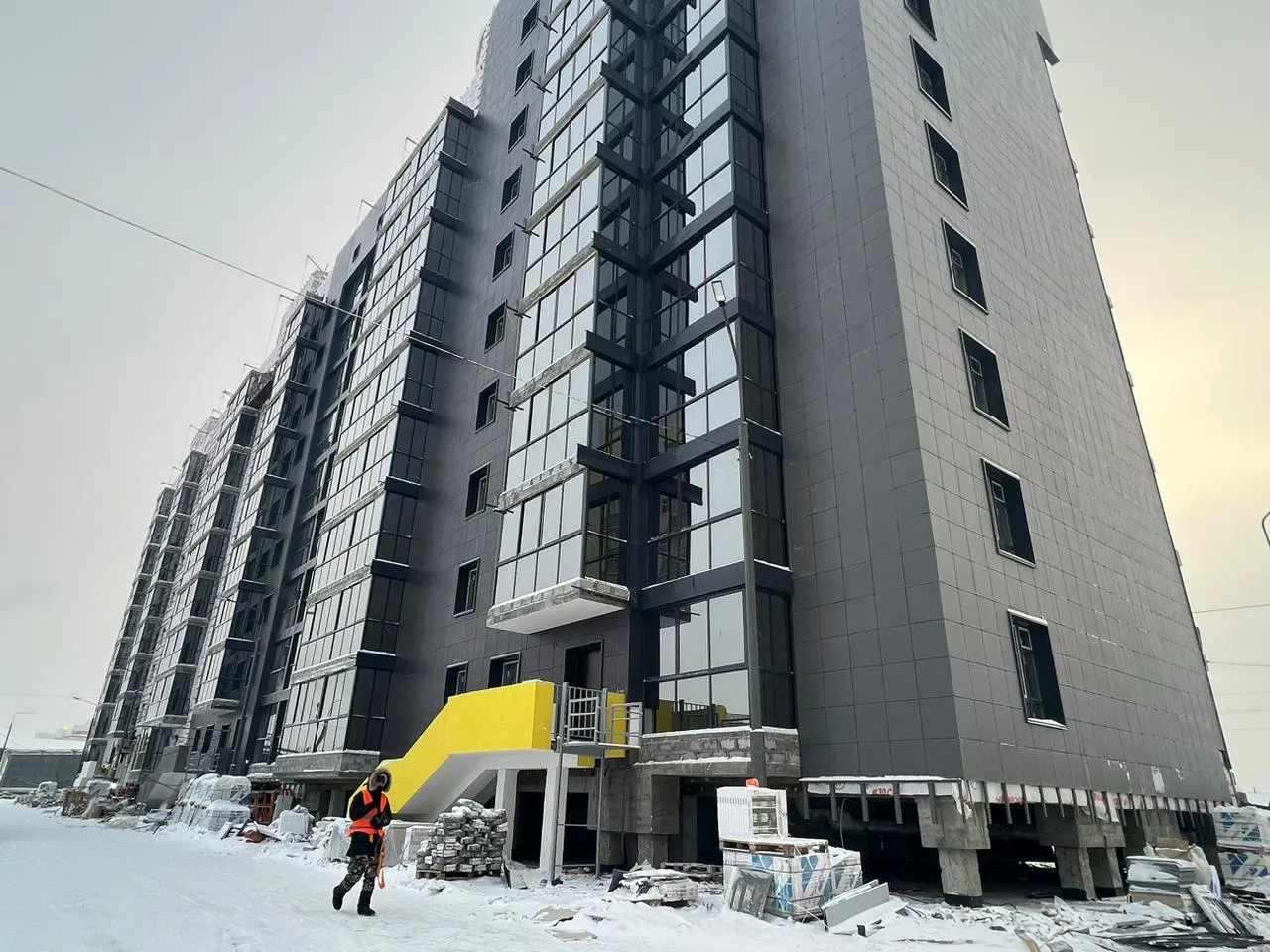 ЖК в квартале 78 г. Якутска ход строительства