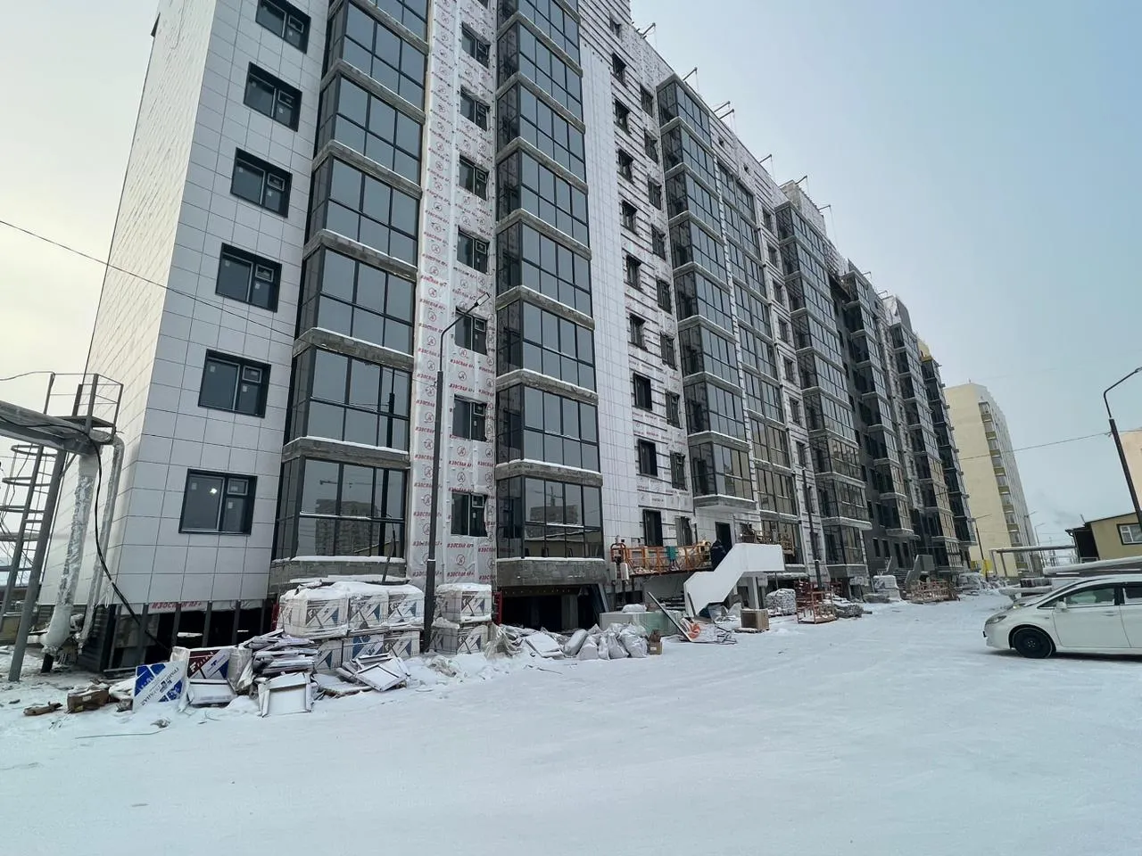 ЖК в квартале 78 г. Якутска ход строительства