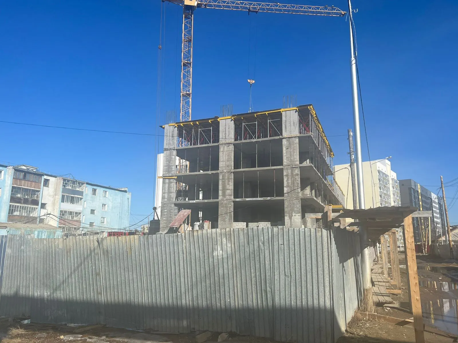 ЖК в квартале 78 г. Якутска ход строительства