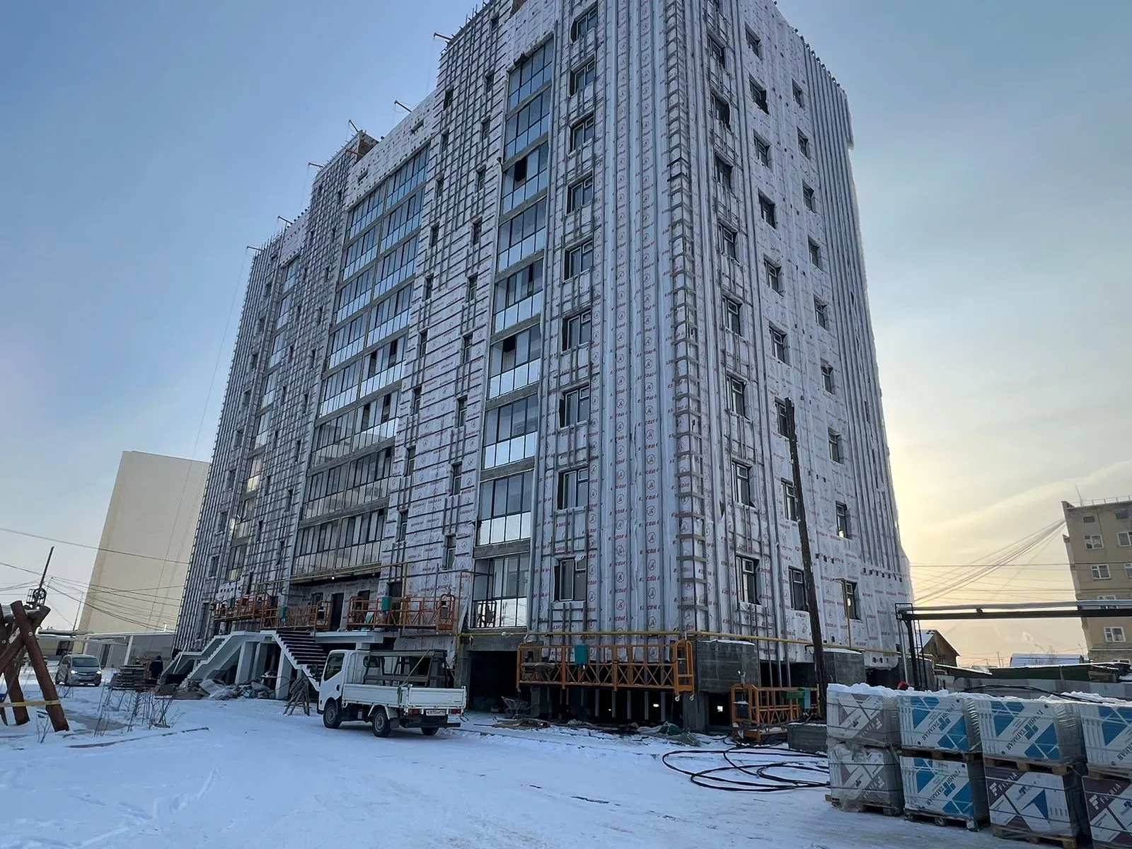 ЖК в квартале 78 г. Якутска ход строительства