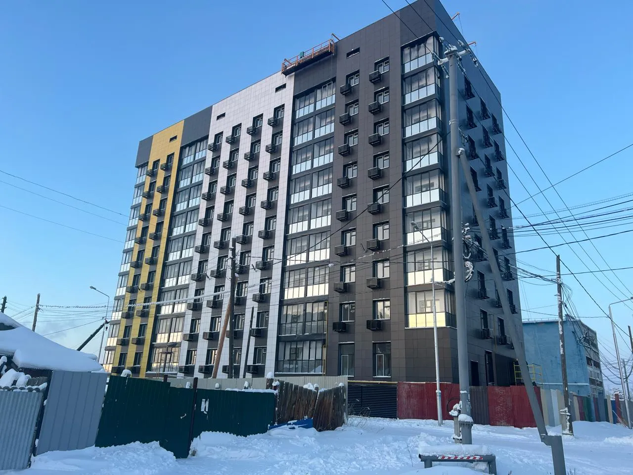 ЖК в квартале 78 г. Якутска ход строительства