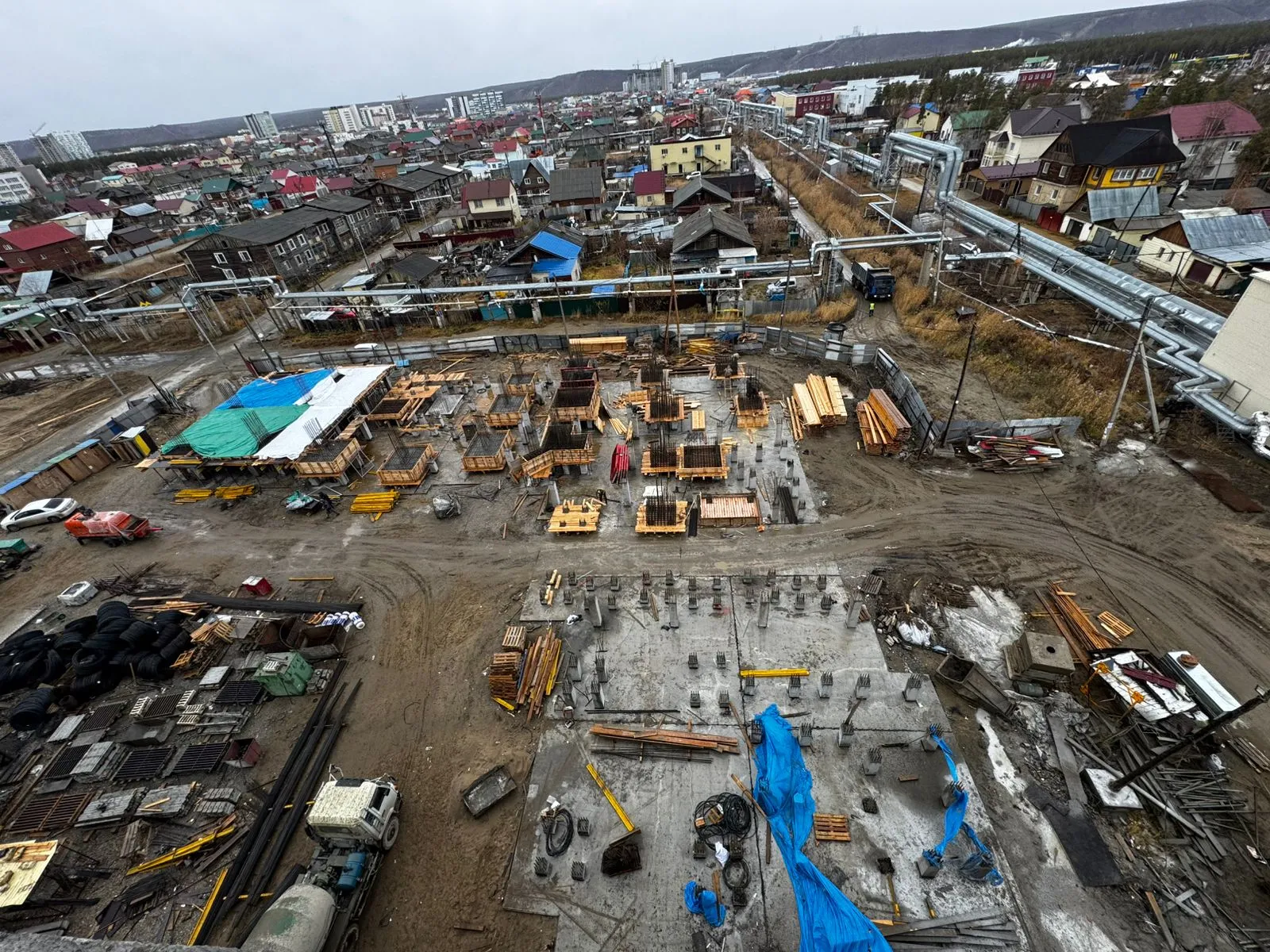 ЖК в квартале 78 г. Якутска ход строительства