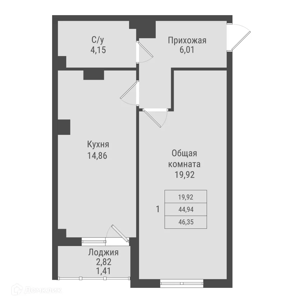 Фото квартиры в ЖК по ш. Окружное