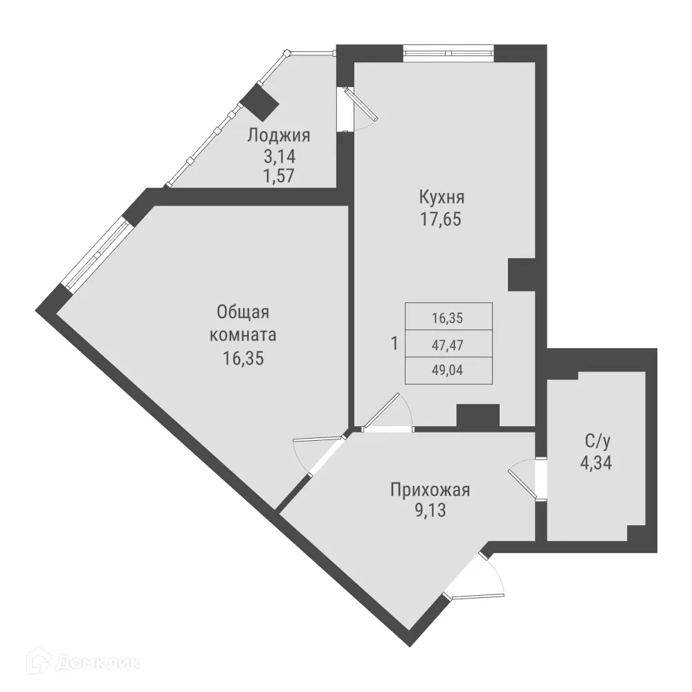 Фото квартиры в ЖК по ш. Окружное