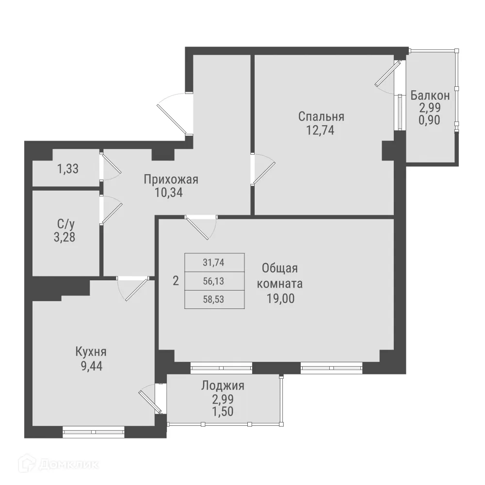 Фото квартиры в ЖК по ш. Окружное