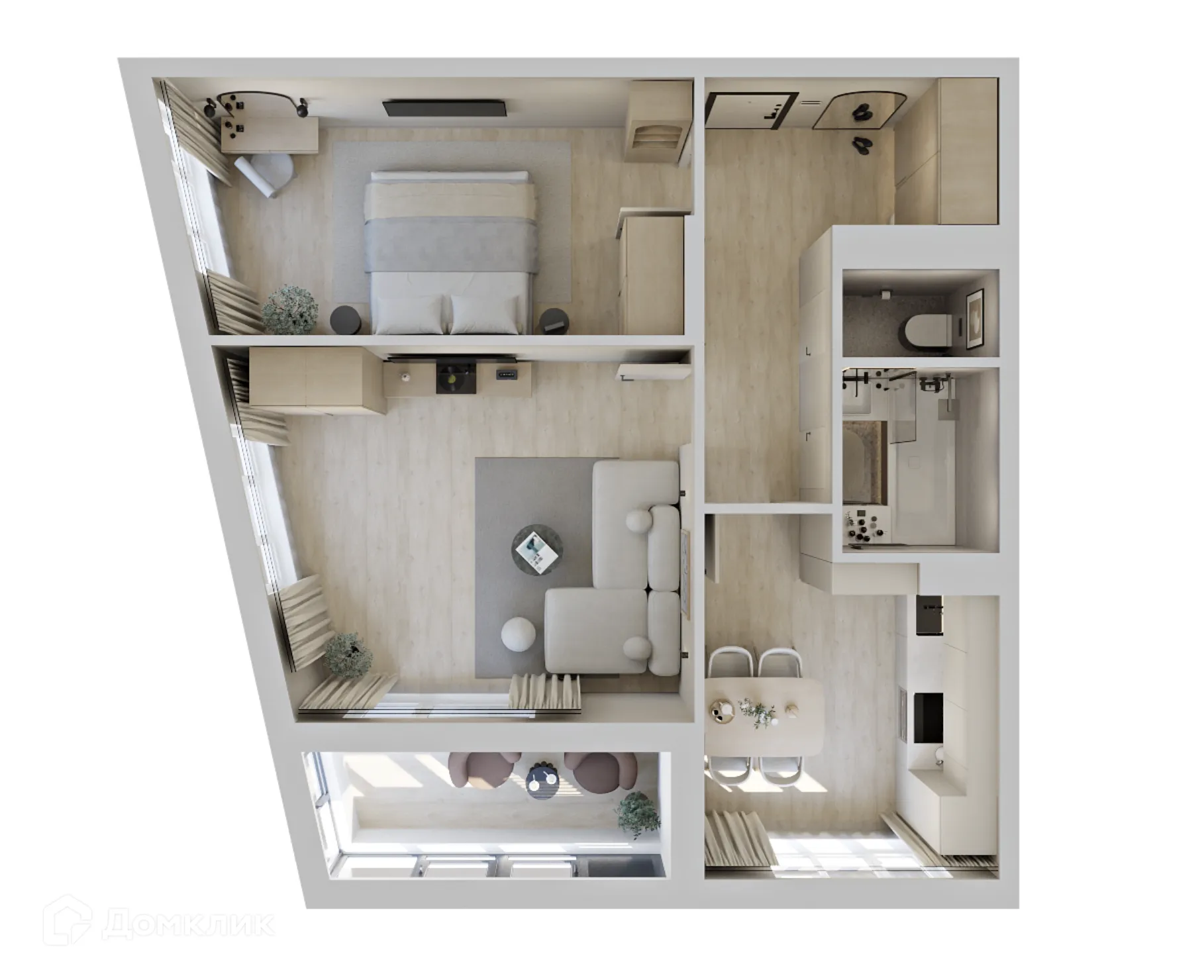 Фото квартиры в ЖК Текта Вью