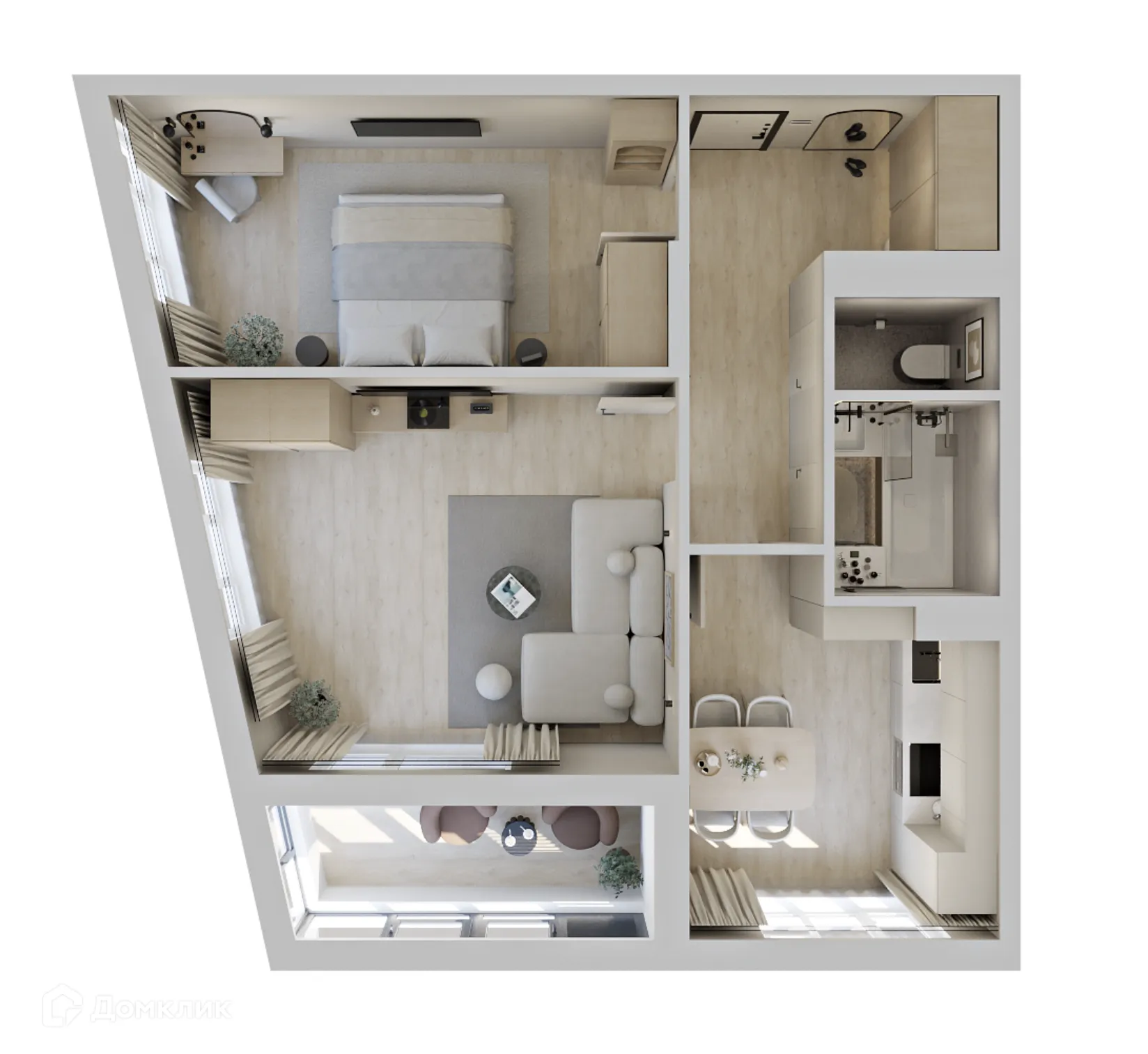 Фото квартиры в ЖК Текта Вью