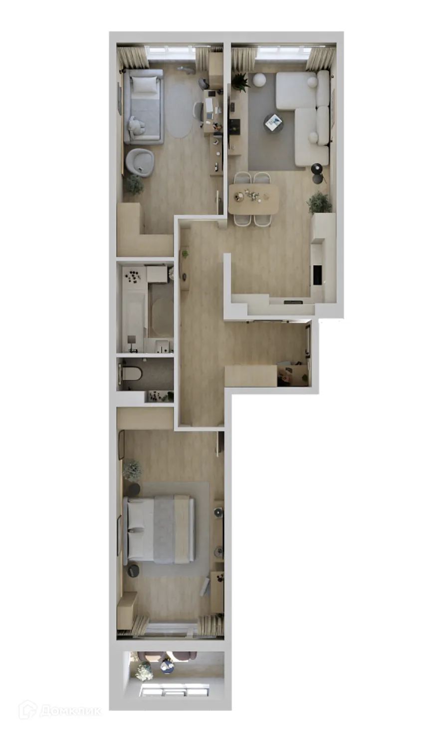 Фото квартиры в ЖК Текта Вью