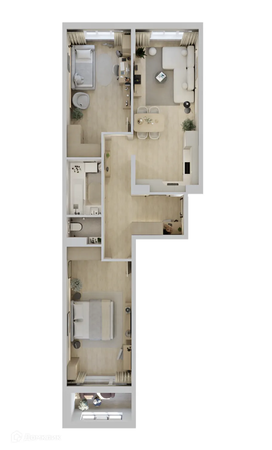 Фото квартиры в ЖК Текта Вью