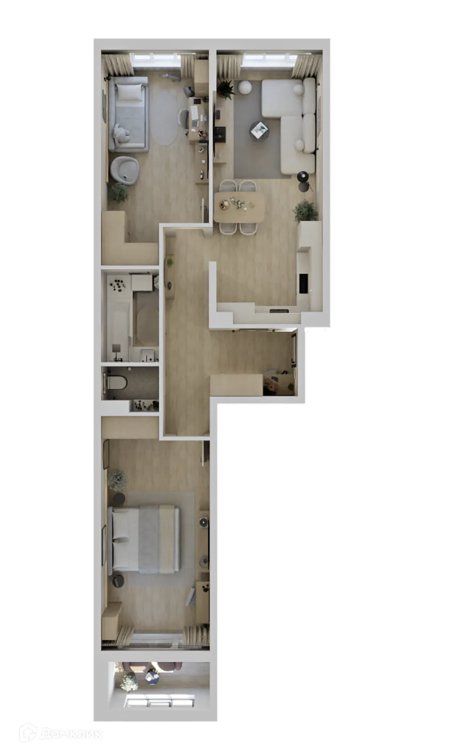 Фото квартиры в ЖК Текта Вью