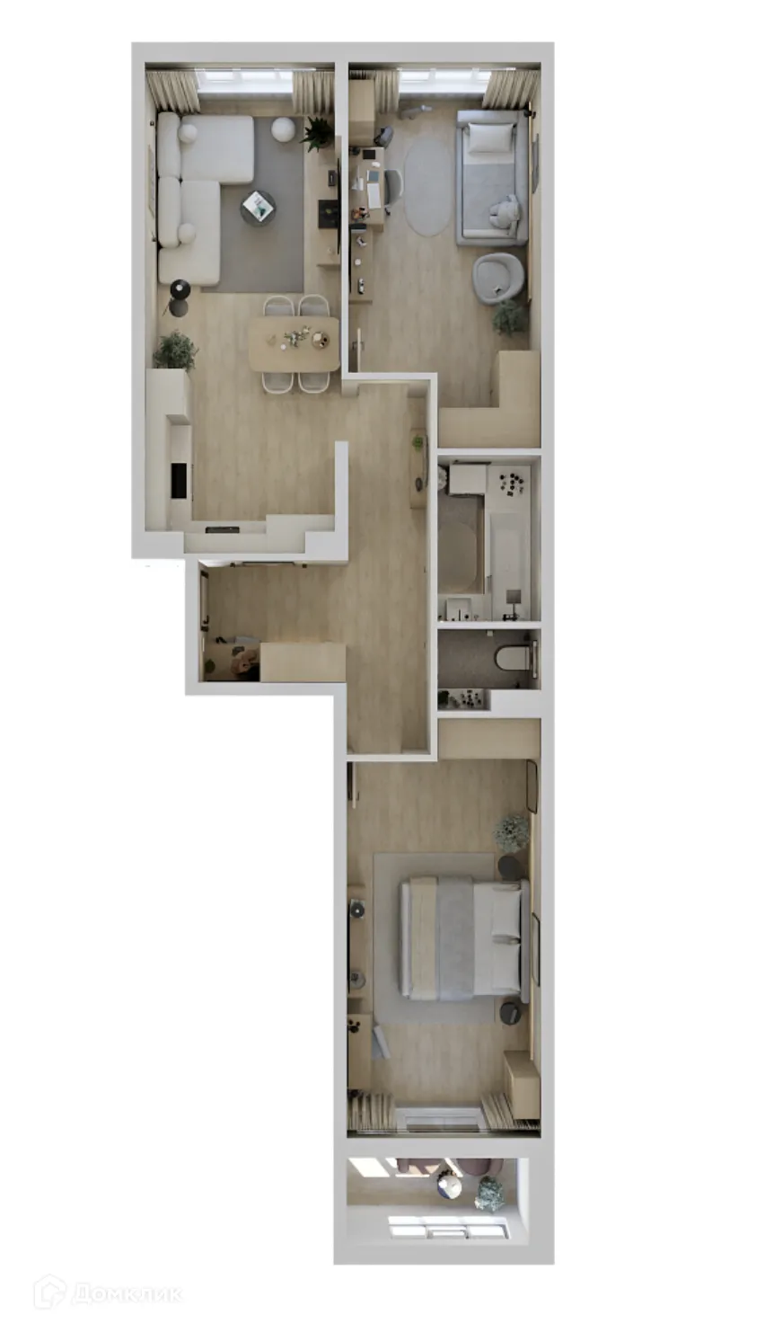 Фото квартиры в ЖК Текта Вью