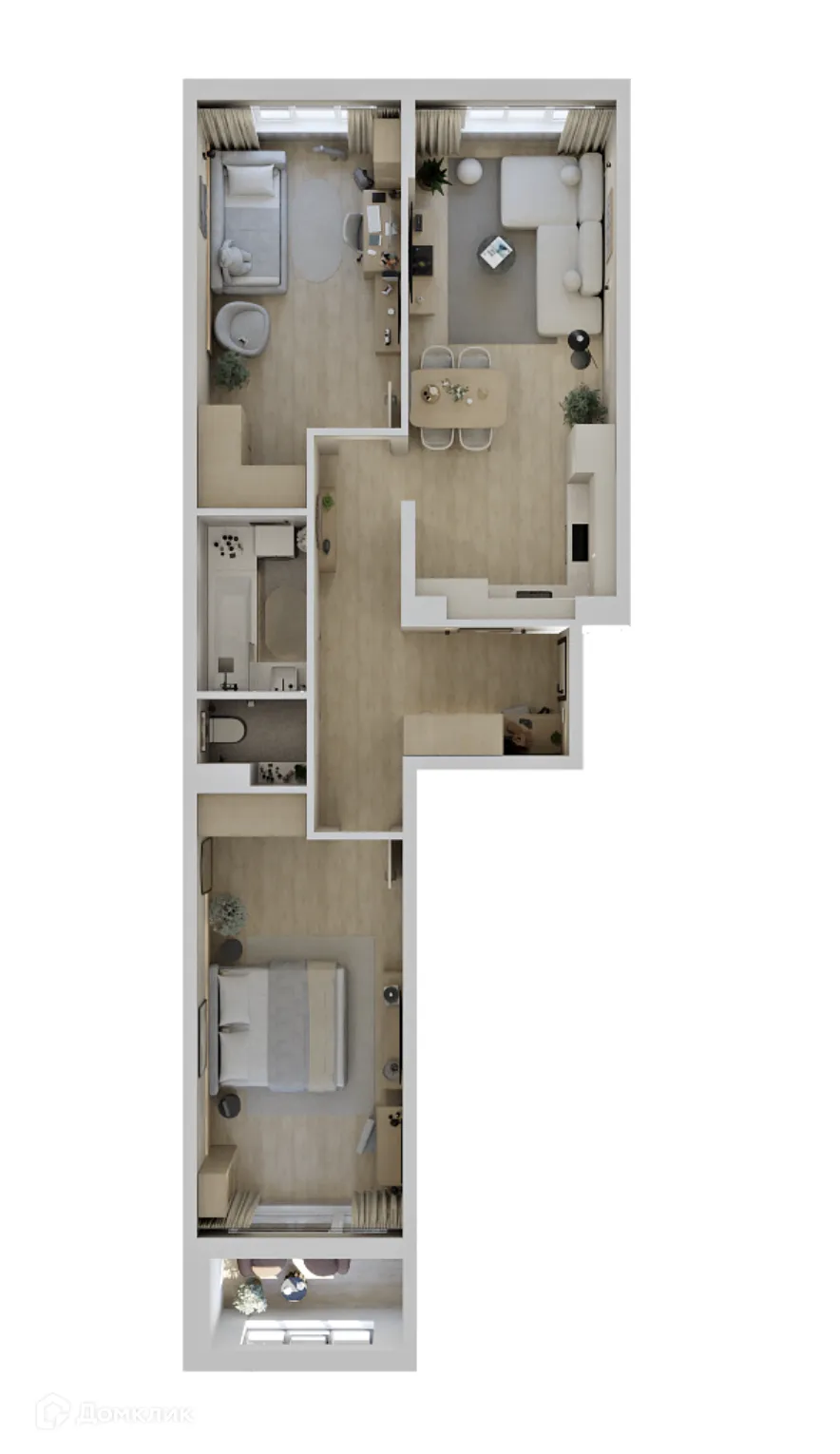 Фото квартиры в ЖК Текта Вью