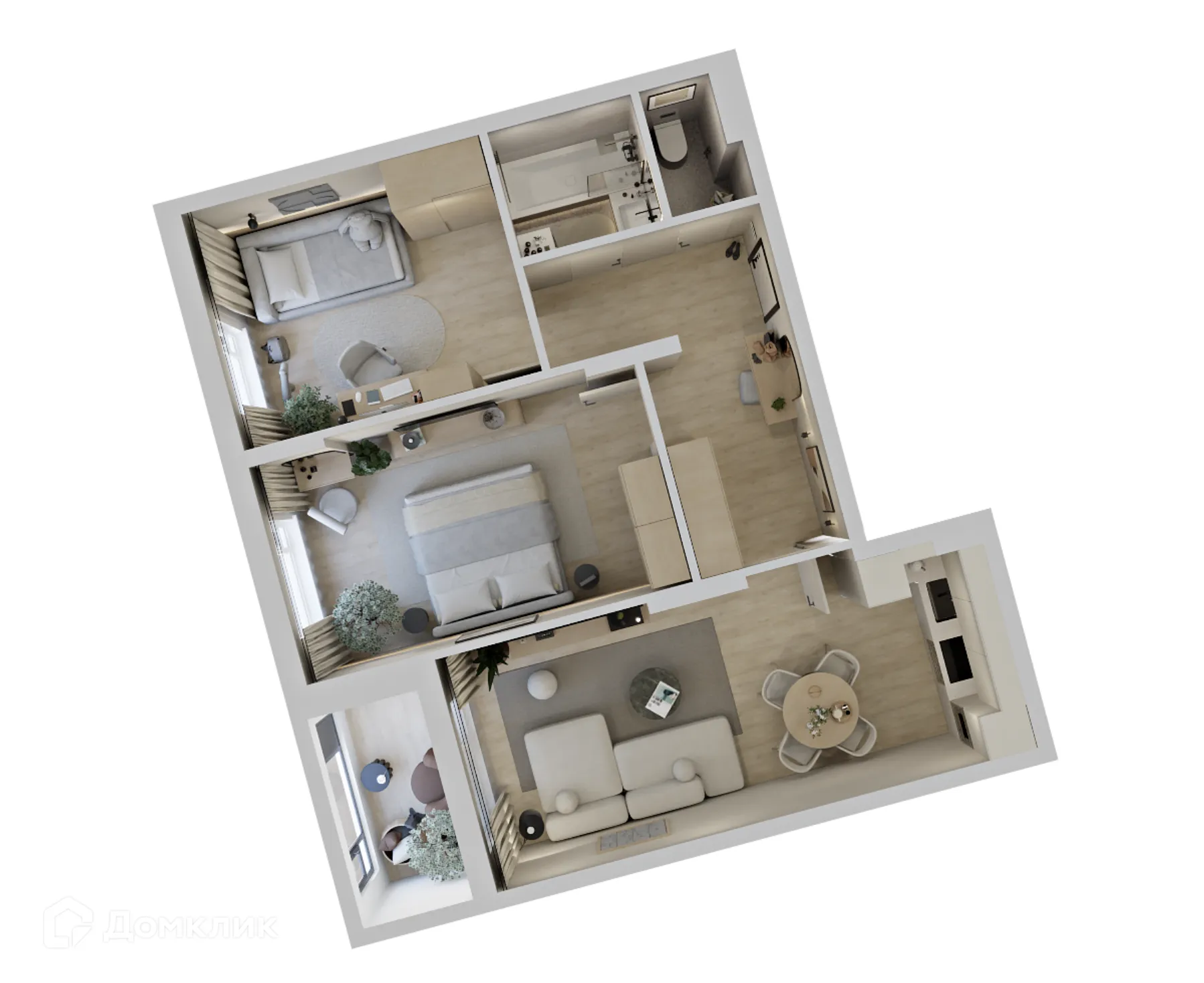 Фото квартиры в ЖК Текта Вью