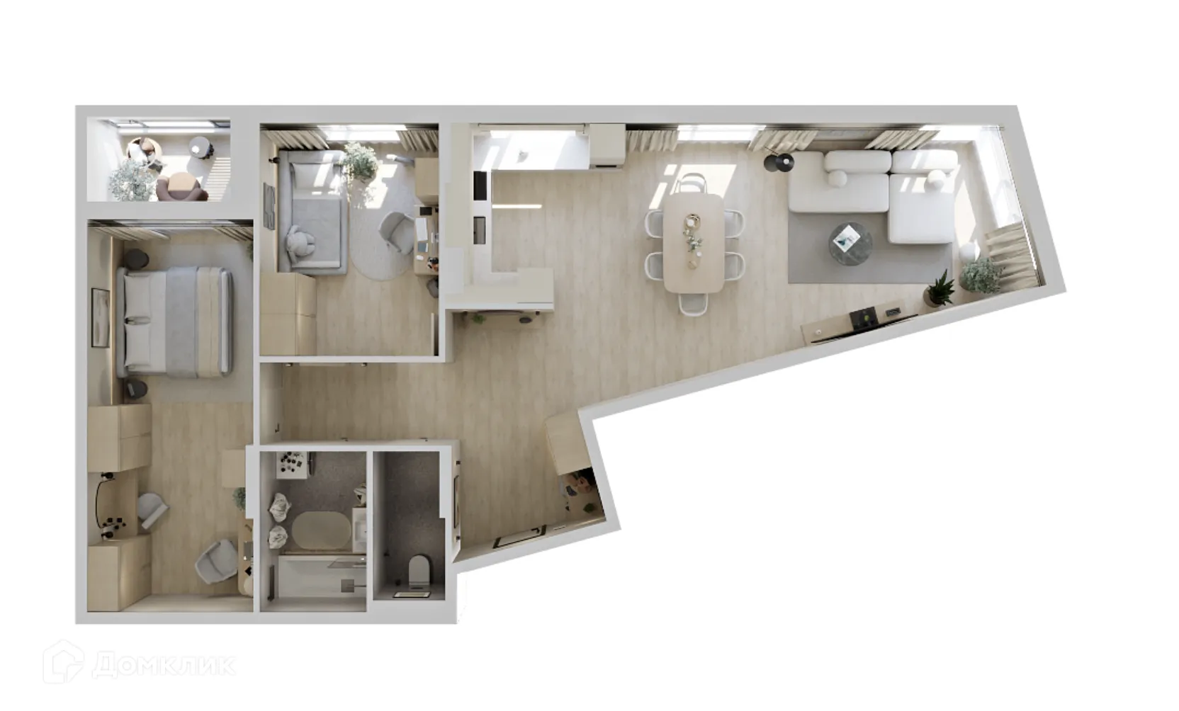 Фото квартиры в ЖК Текта Вью