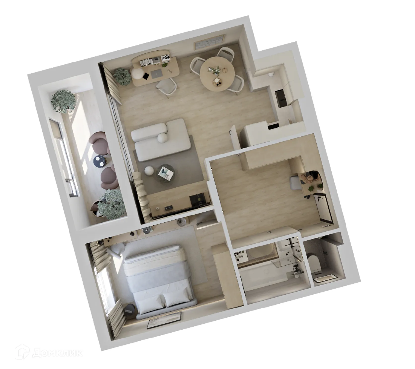 Фото квартиры в ЖК Текта Вью