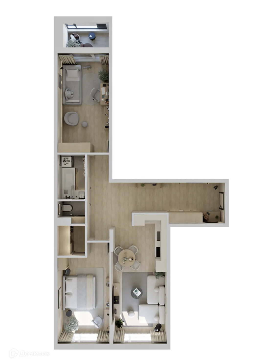 Фото квартиры в ЖК Текта Вью